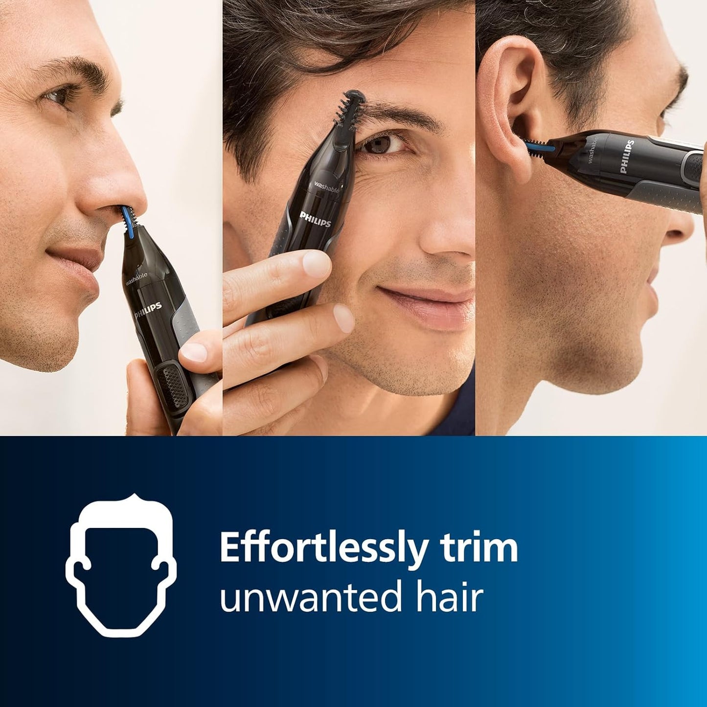 Zero Pulling, Maximum Comfort: Philips Series 3000 Nose & Ear Trimmer