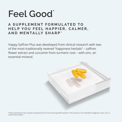 Brighten Your World: Happy Saffron Plus by BrainMD