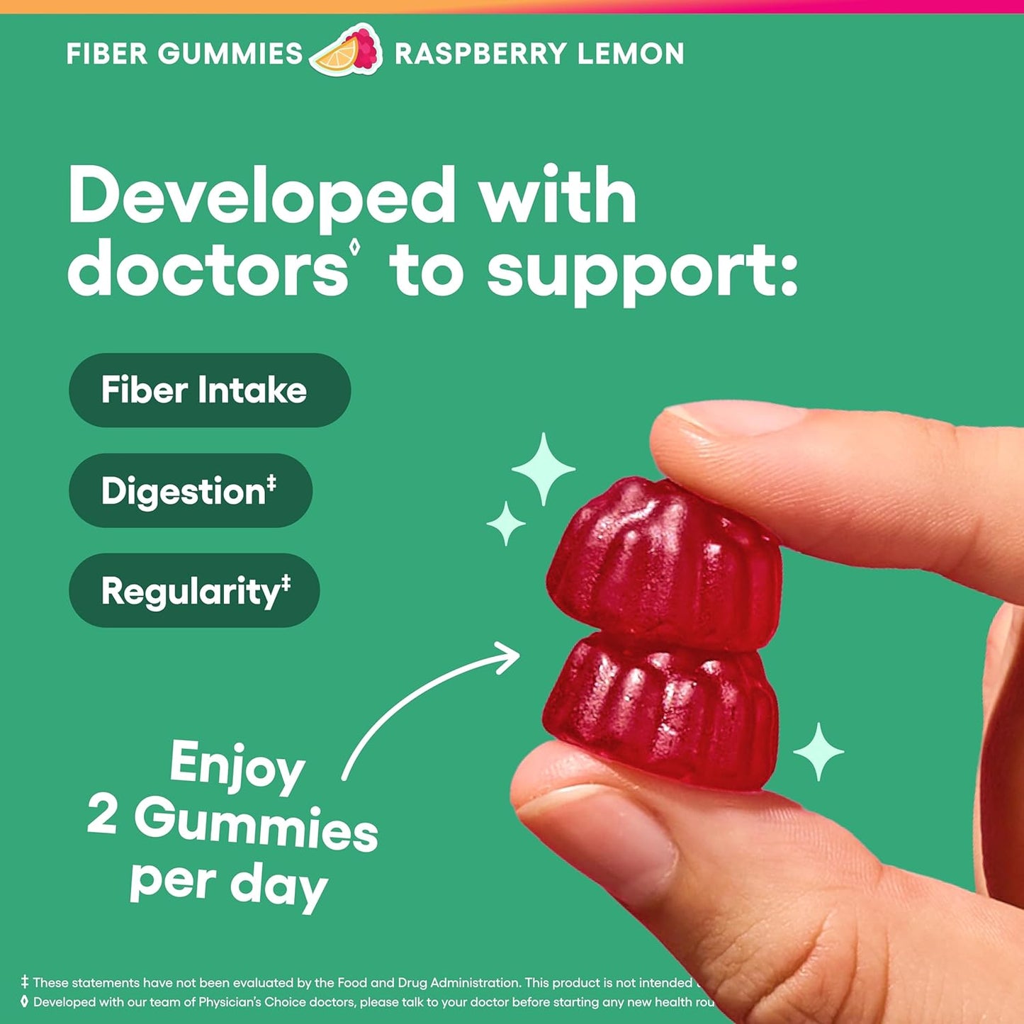 Physician-Approved Fiber Support: The #1 Sugar-Free Gummy for Digestive Regularity