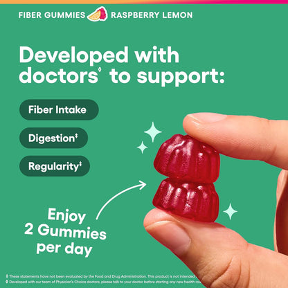 Physician-Approved Fiber Support: The #1 Sugar-Free Gummy for Digestive Regularity