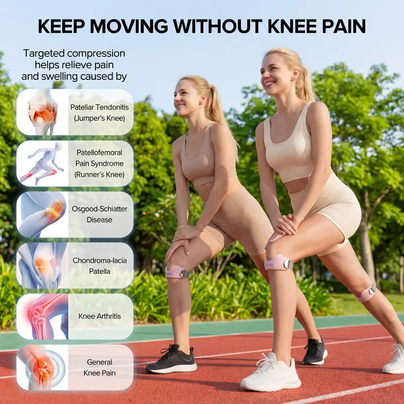 Targeted Patellar Tendon Strap for Instant Knee Pain Relief