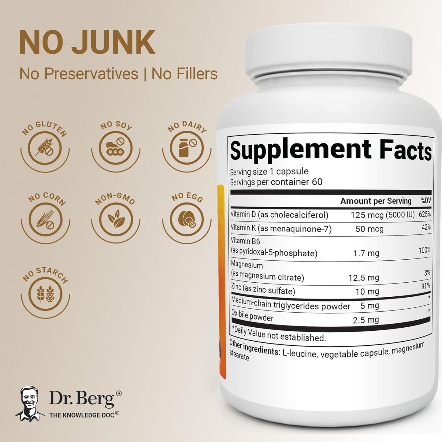 Digestive Mastery: Dr. Berg’s Purified Bile Salts Formula