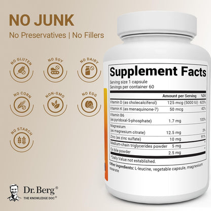 Digestive Mastery: Dr. Berg’s Purified Bile Salts Formula