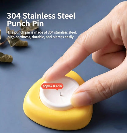 Safe Egg Piercer Tool for Perfect Boiled Eggs Without Cracking