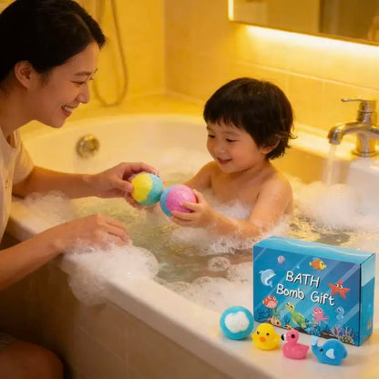 Turn Bath Time Into A Treasure Hunt — The Organic Bath Bombs Kids Actually Ask For