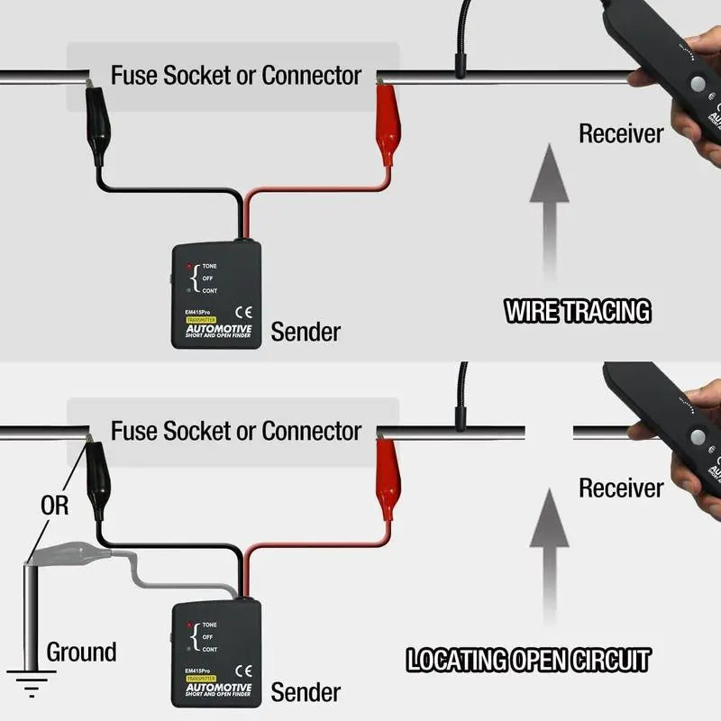 Automotive Wire Tracer & Open/Short Circuit Finder