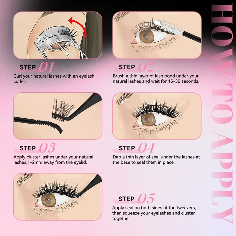 Lock Your Lashes. 72-Hour Flawless Hold - 2 Pack