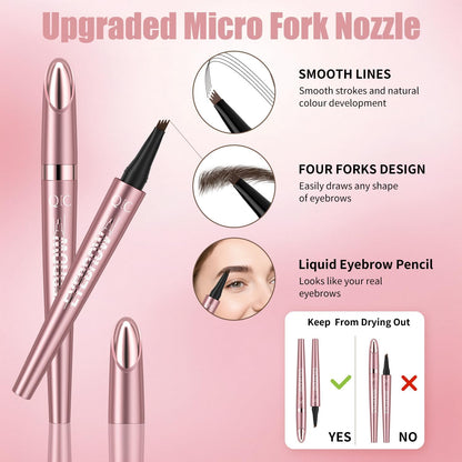 Brow Perfection Reimagined: The 24H Micro-Fork Sculpting Pen
