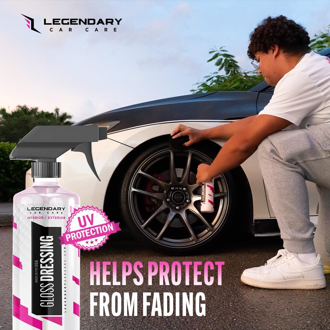 Instant Tire & Plastic Gloss Dressing Spray