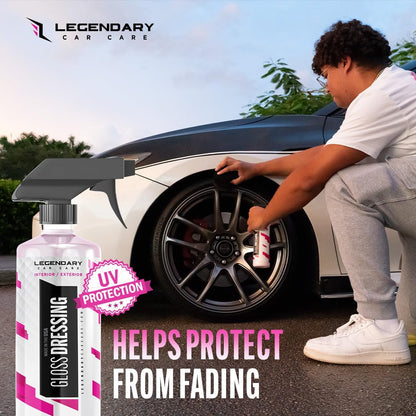 Instant Tire & Plastic Gloss Dressing Spray