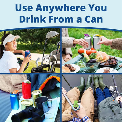 Universal Can Protector & Easy Opener for Outdoor Drinks