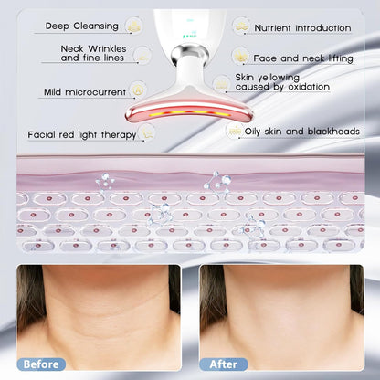7-in-1 LED Photon Beauty Device: Sculpt, Lift & Rejuvenate Your Skin