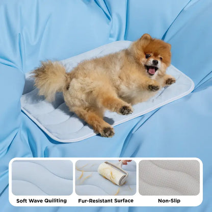 Instant Self-Cooling Pet Mat - Pressure-Activated Chill Pad for Dogs & Cats