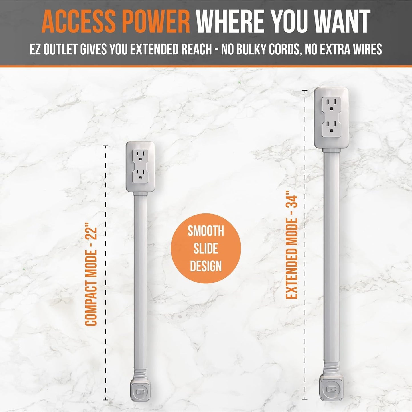 One Socket, Four Devices: The EZ Outlet 4-in-1 Power Extender