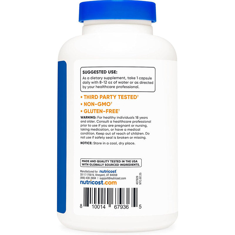 Master Your Calm: Nutricost Pure L-Theanine 200mg
