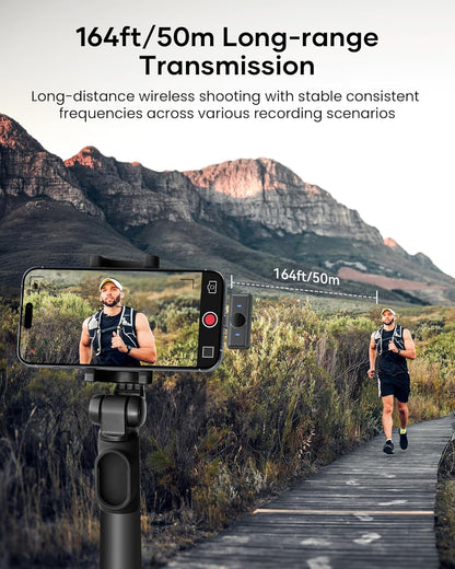 Capture Crystal Clear Audio Anywhere With KUKIHO Pro Wireless Lavalier Microphone