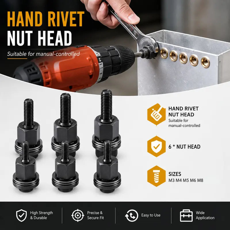 Turn Any Drill Into a Heavy-Duty Rivet Gun