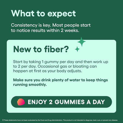 Physician-Approved Fiber Support: The #1 Sugar-Free Gummy for Digestive Regularity