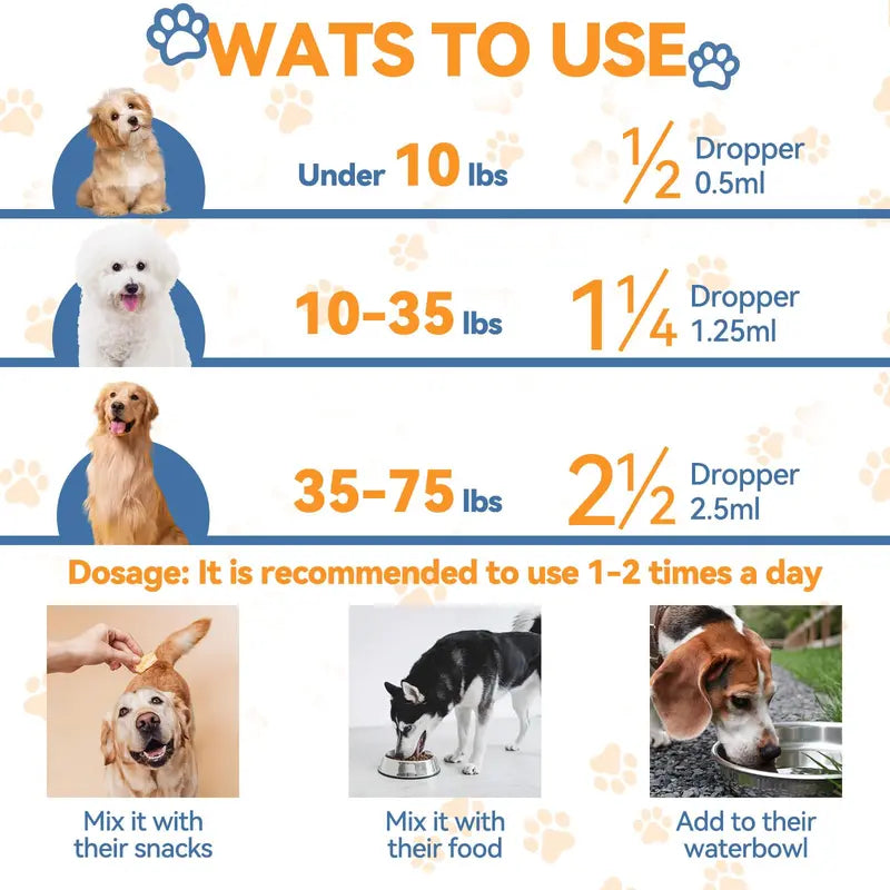 [🎁 BUY 1 GET 1 FREE] Fast-Acting Natural Yeast Infection & Itching Relief Drops for Dogs