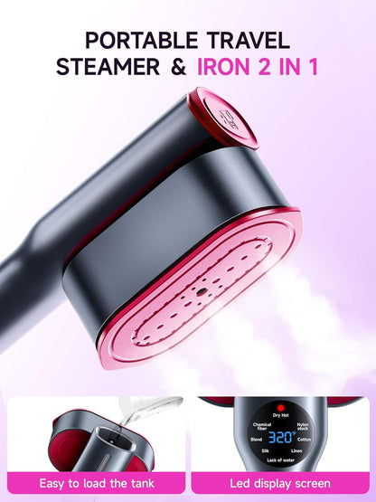 Smooth Perfection Anywhere: Dr.Flash Portable Garment Steamer