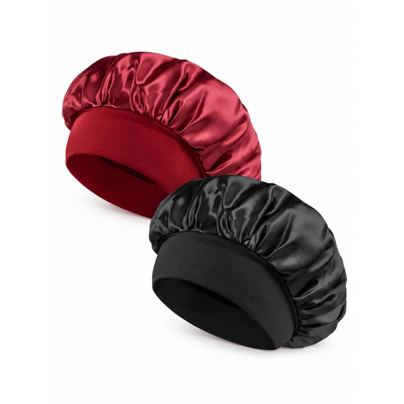 Wake Up to Frizz-Free Hair Every Single Morning with Premium Satin Bonnet