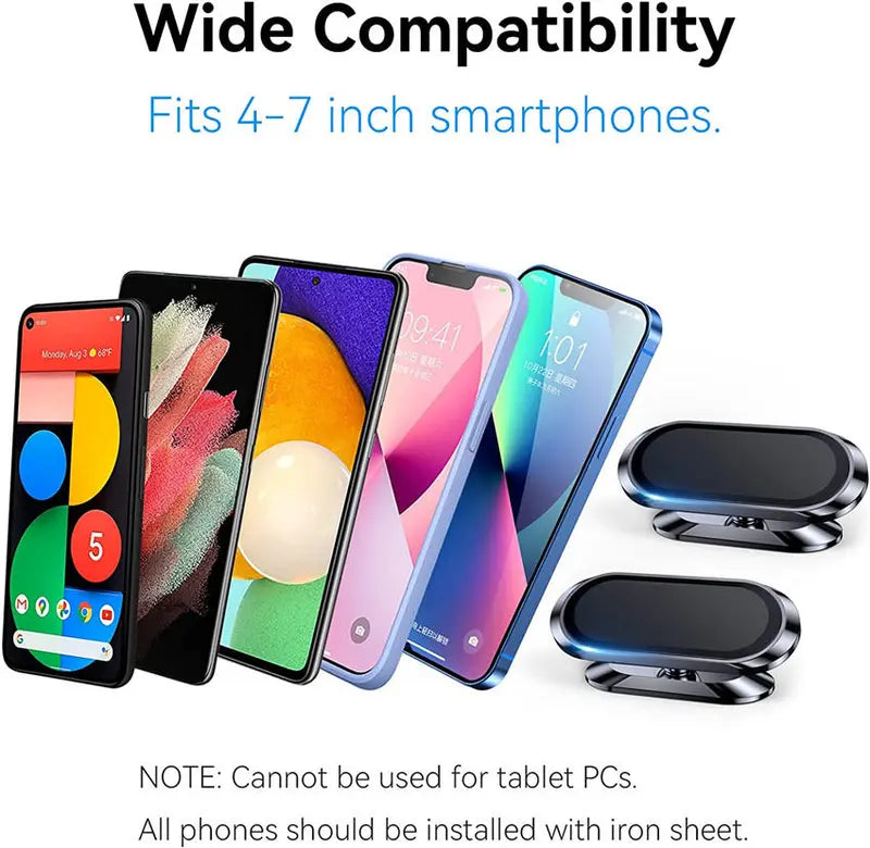 Ultra-Strong Magnetic Car Phone Mount with 360° Rotation