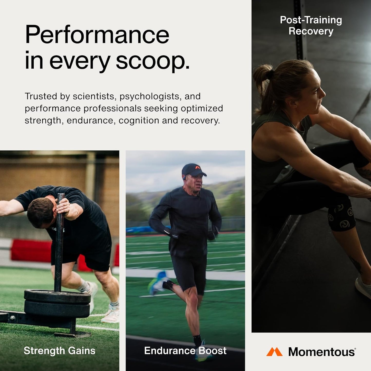 Pure Power, Proven Science: Momentous Creatine Monohydrate