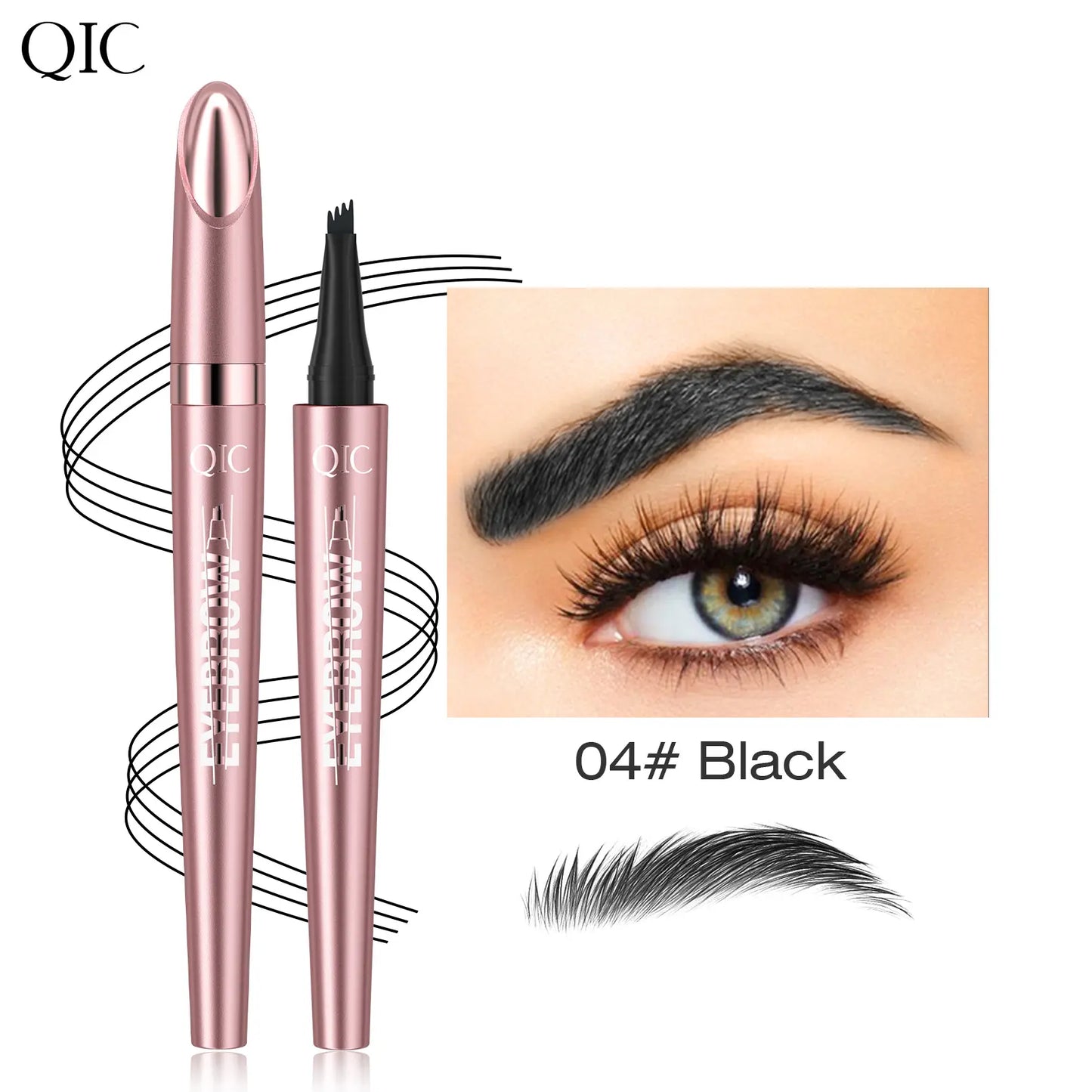 Brow Perfection Reimagined: The 24H Micro-Fork Sculpting Pen