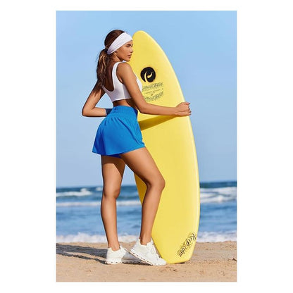 [🎁 BUY 1 GET 1 FREE] High-Waist Quick-Dry Running Shorts with Zipper Pocket & Liner