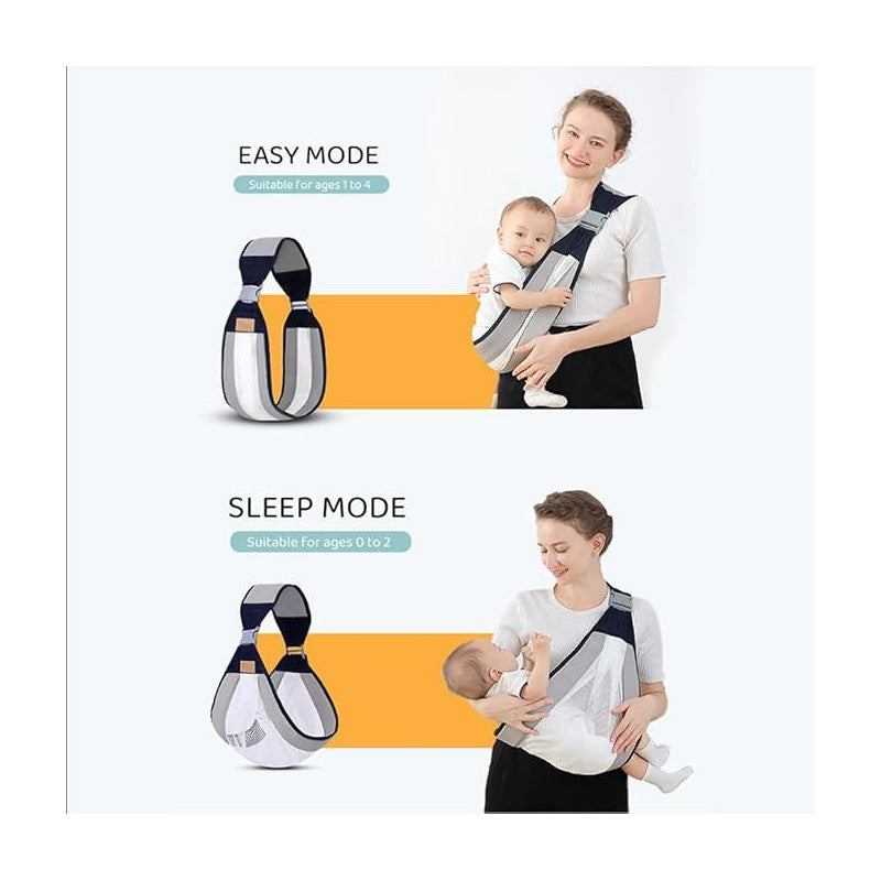 Ergonomic Breathable Baby Carrier & Hands-Free Sling