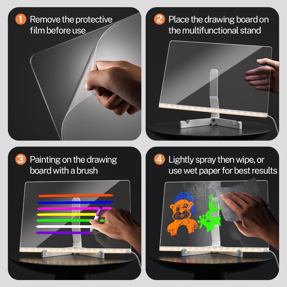 Stop Screen Time: The LED Drawing Board for Creative Kids
