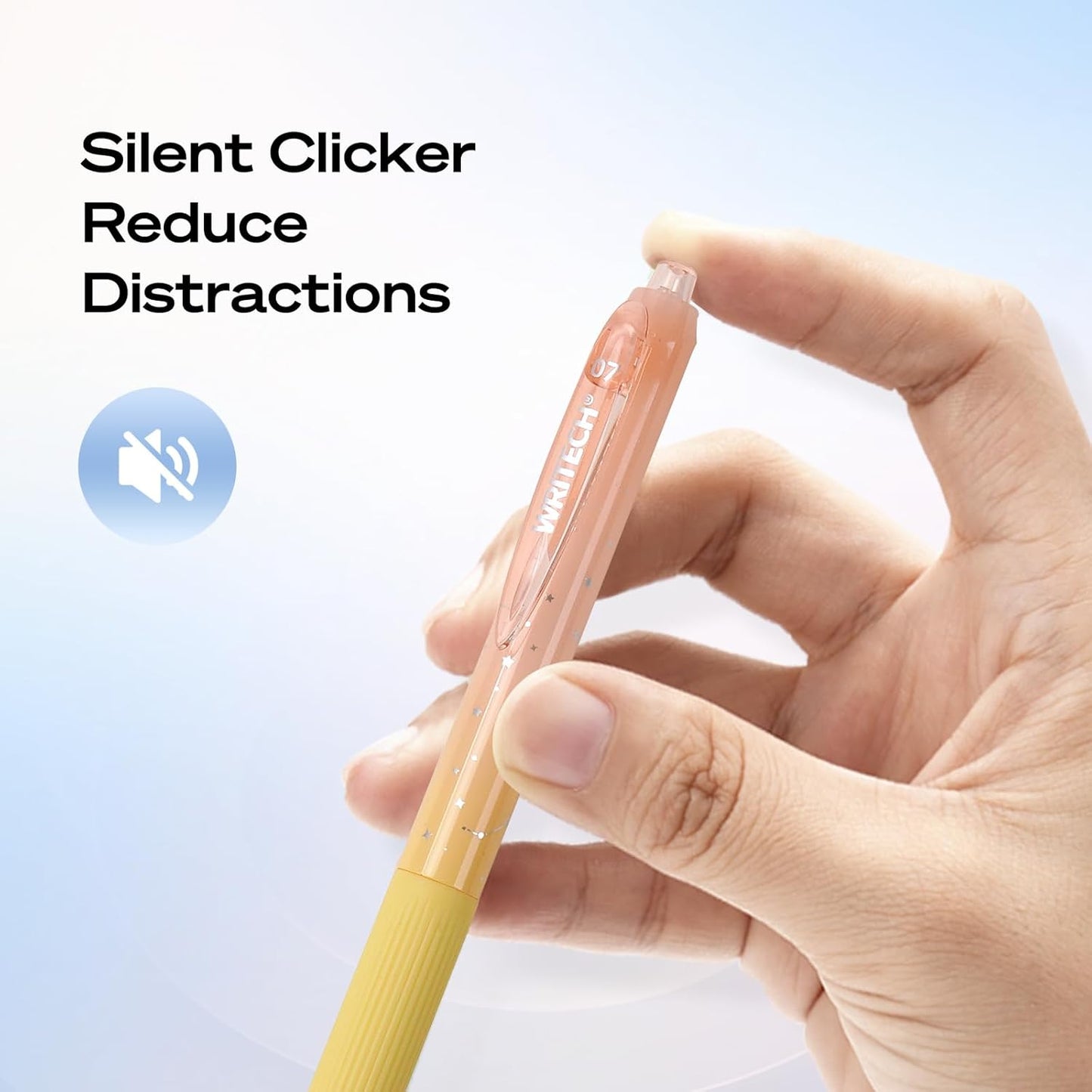 Smooth Quick-Dry Retractable Gel Pens (0.7mm Fine Point)