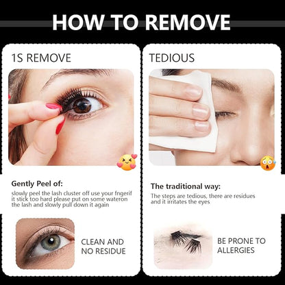 No Glue. No Mess. Professional Lashes in 3 Seconds.