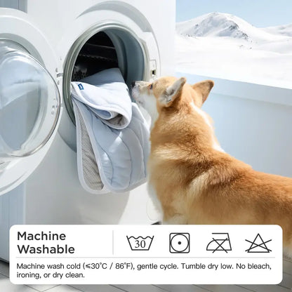 Instant Self-Cooling Pet Mat - Pressure-Activated Chill Pad for Dogs & Cats