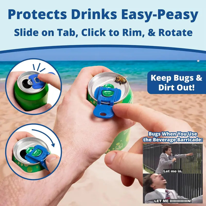Universal Can Protector & Easy Opener for Outdoor Drinks