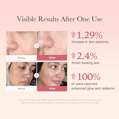 Get Instant Korean Glass Skin Glow With Collagen Jelly Cream