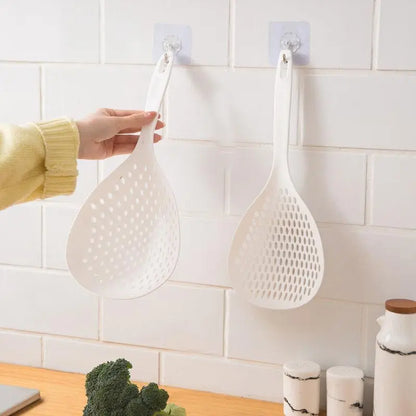 Ultra-Fast Draining Large Capacity Kitchen Colander Scoop Strainer