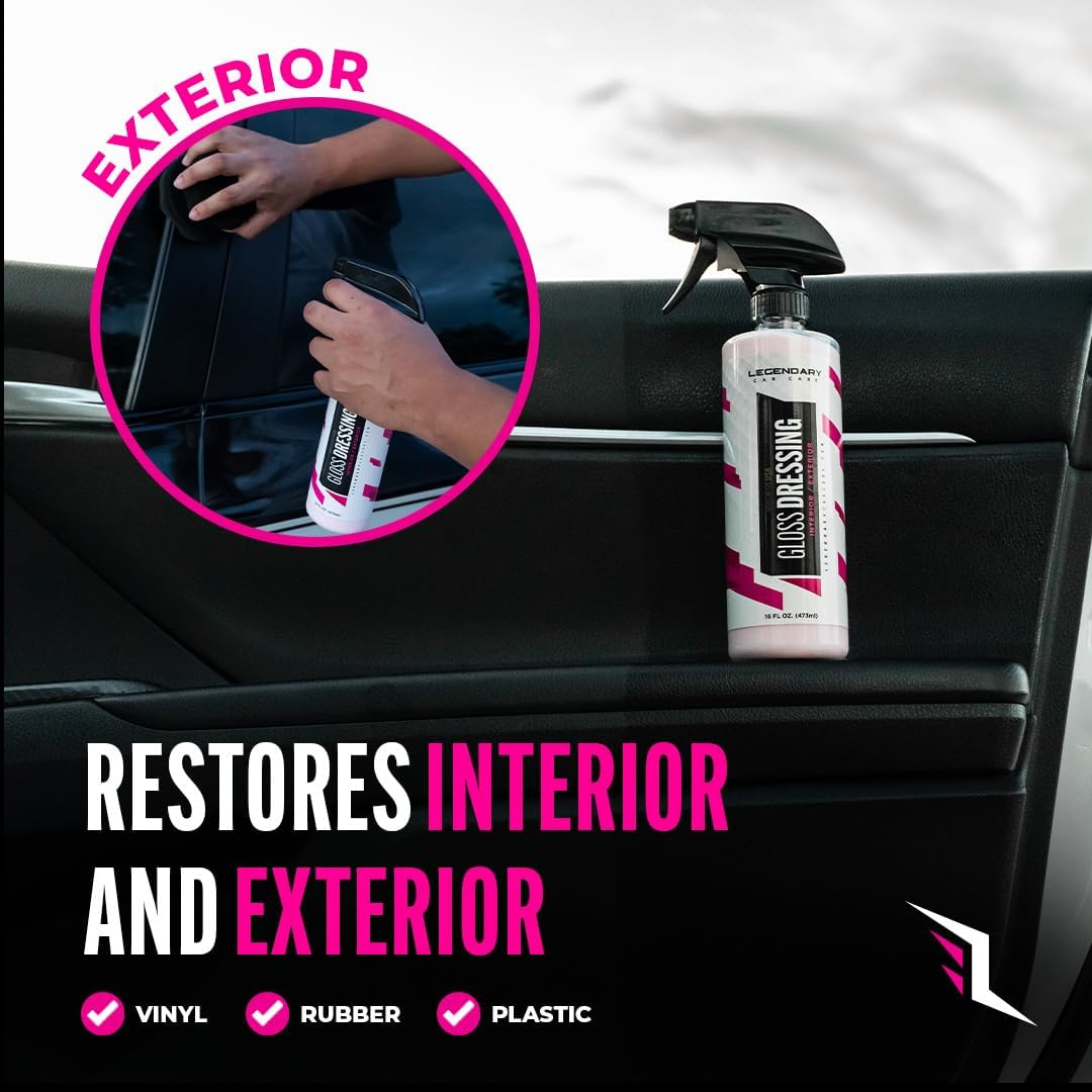 Instant Tire & Plastic Gloss Dressing Spray