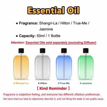 Automatic Wall-Mounted Fragrance Diffuser with Smart LED Display