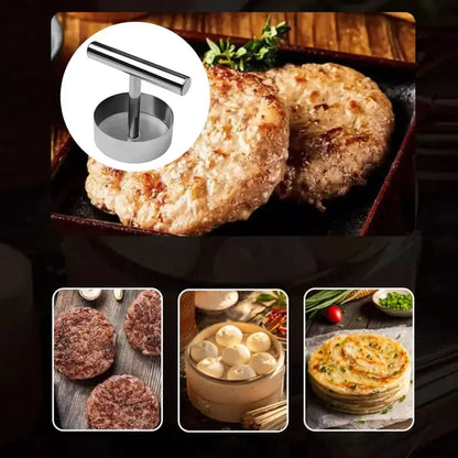 Craft Perfect Smash Burgers In Seconds With Premium Stainless Steel Press