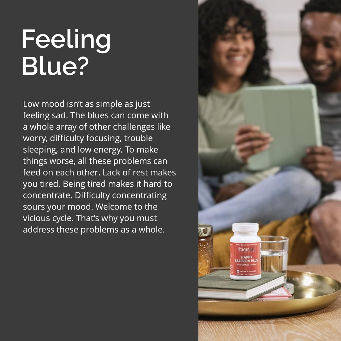 Brighten Your World: Happy Saffron Plus by BrainMD