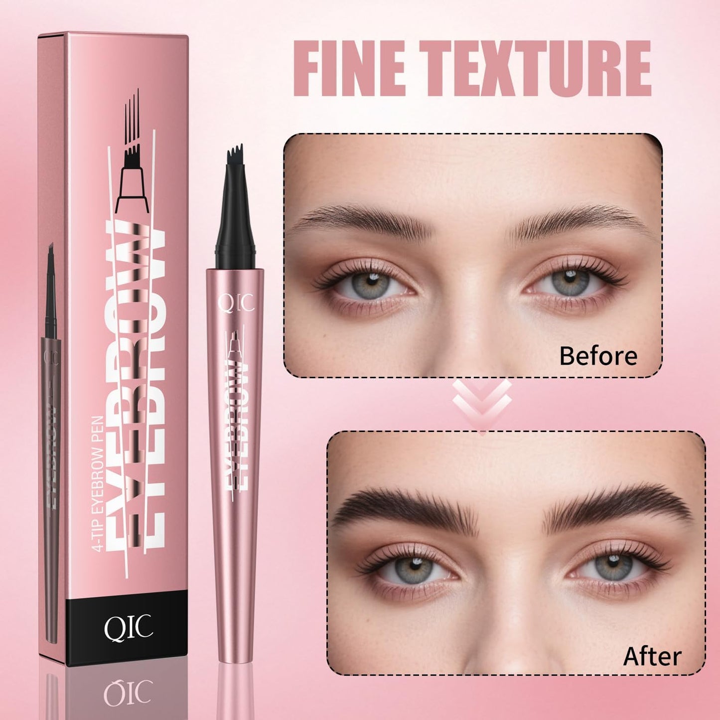 Brow Perfection Reimagined: The 24H Micro-Fork Sculpting Pen
