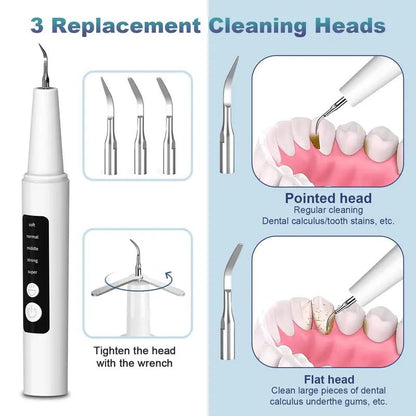 Electric Scaler/Oral Plaque/Tartar Remover with Effective Remove Plaque Tartar