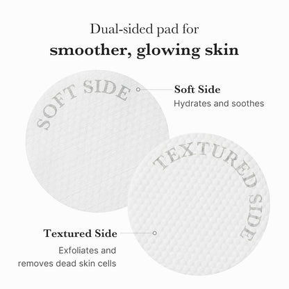 Ultra-Smoothing AHA BHA Dual-Textured Pore Tightening Toner Pads