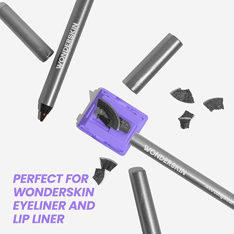 German-Precision Makeup Pencil Sharpener for Ultra-Smooth, Zero-Break Sharpening