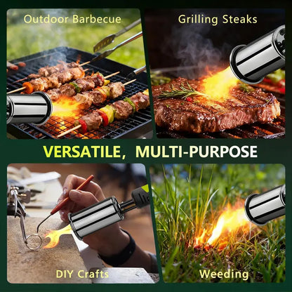 Instant One-Touch Ignition Powerful Propane Torch