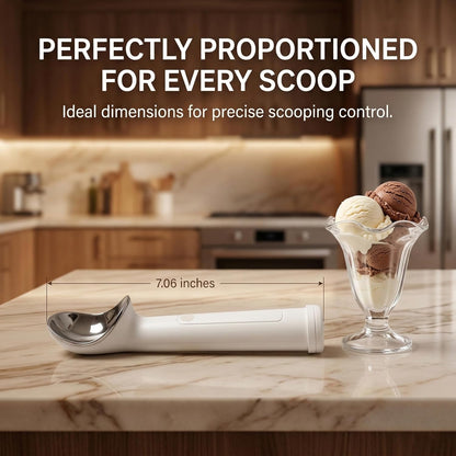 Effortlessly Scoop Hard Frozen Ice Cream With Smart Heated Technology