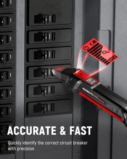 AC Circuit Breaker Finder Tool with LCD Display