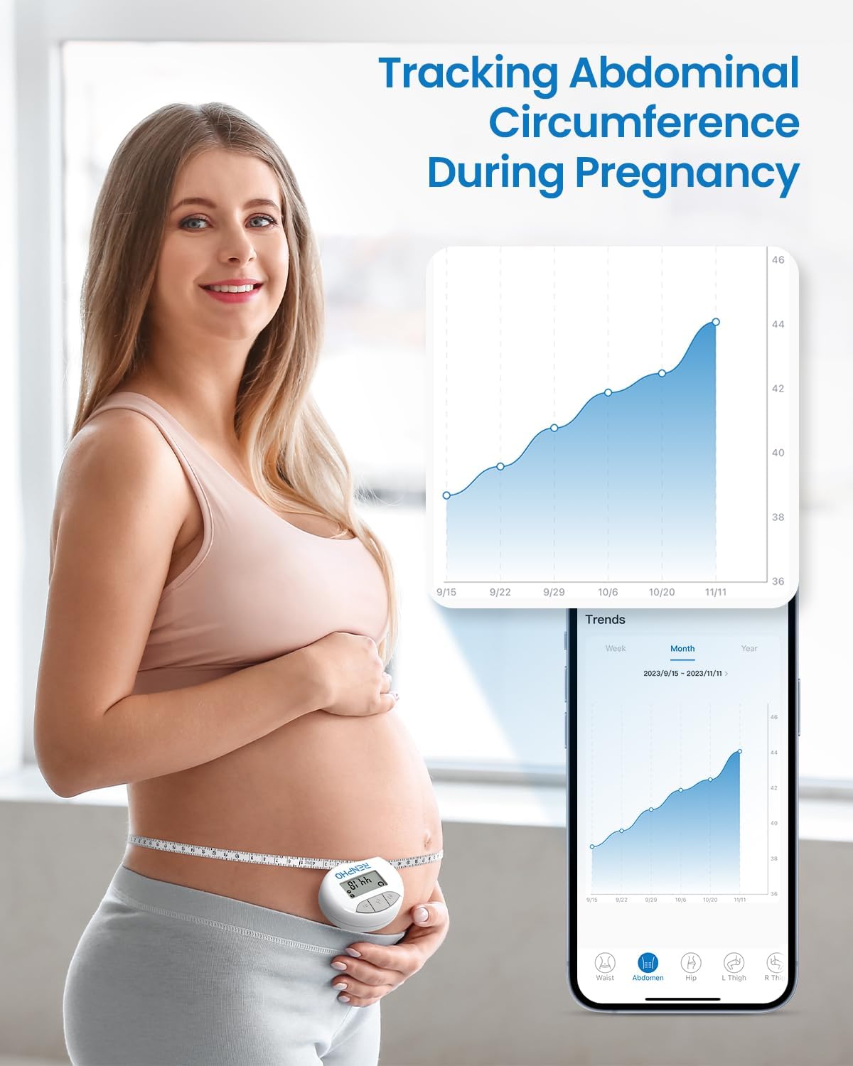 Precision Redefined: RENPHO Smart Bluetooth Body Tape Measure