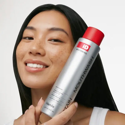 Stain-Conquering & Gunk-Targeting Whitening Mouthwash for Instant Fresh Breath